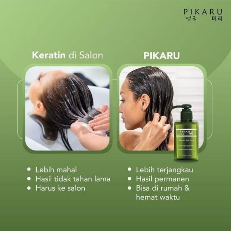 Jual Pikaru Keratin Anti Frizz - Pikaru 150 ml | Shopee Indonesia