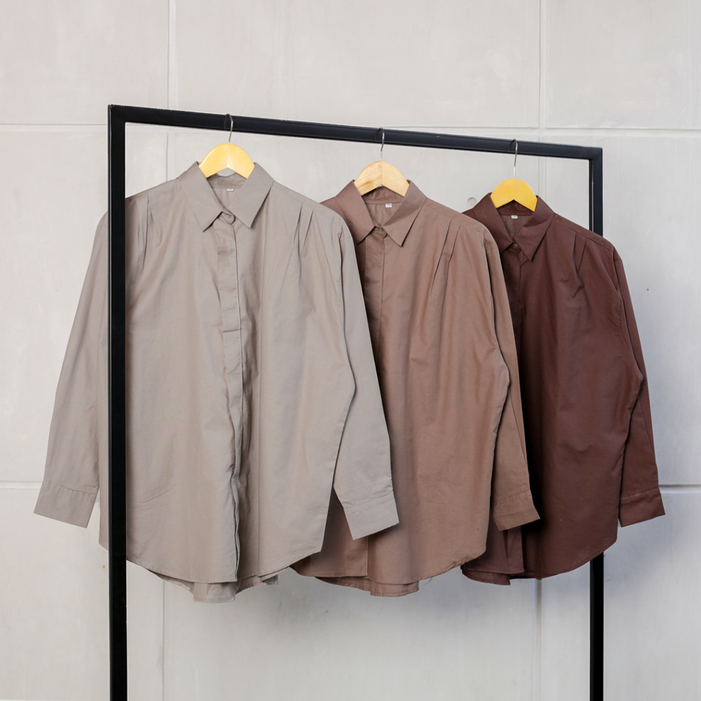Jual ELF STORE - MILA Shirt Katun | Shopee Indonesia