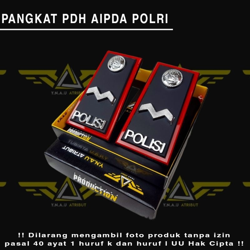 Jual PANGKAT AIPDA POLRI FULL MIKA EXCLUSIVE | Shopee Indonesia