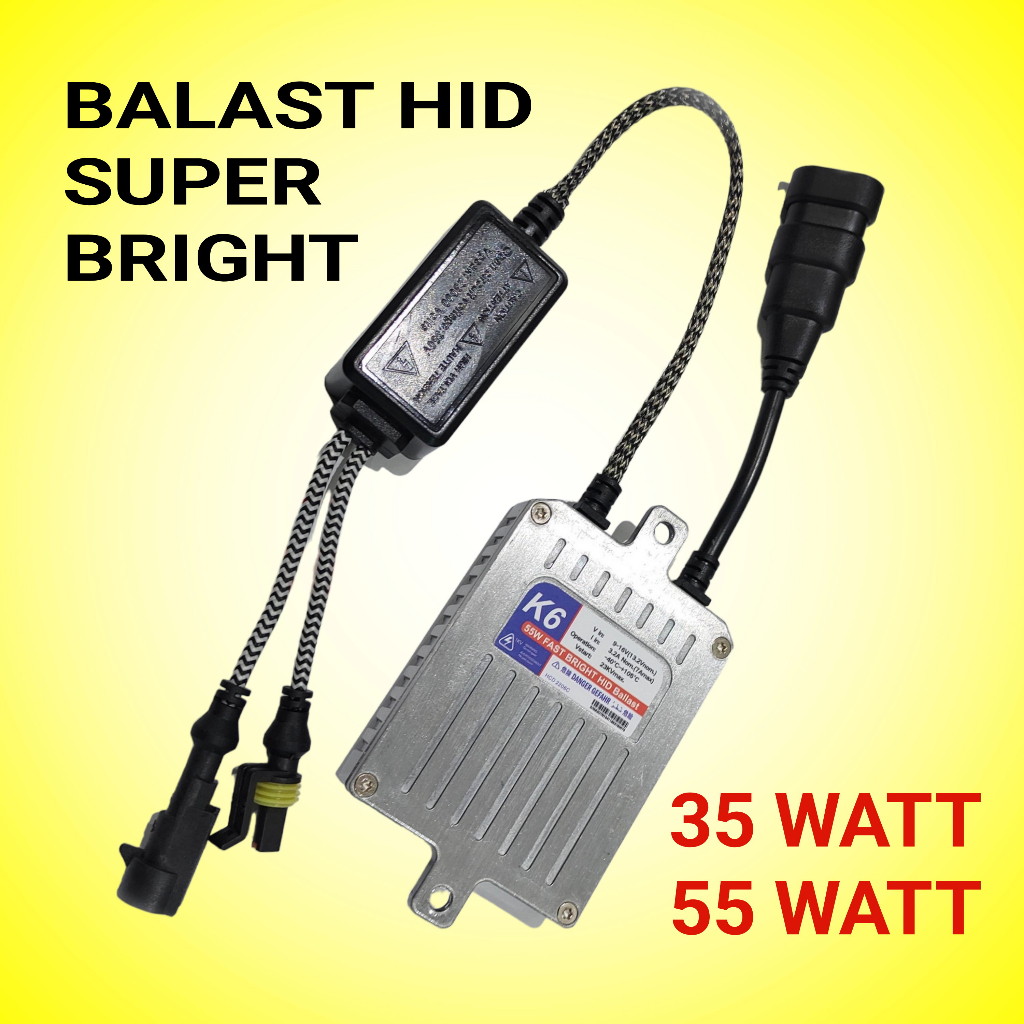 Jual BALAS BALAST HID 55 WATT SUPER BRIGHT PREMIUM Shopee Indonesia