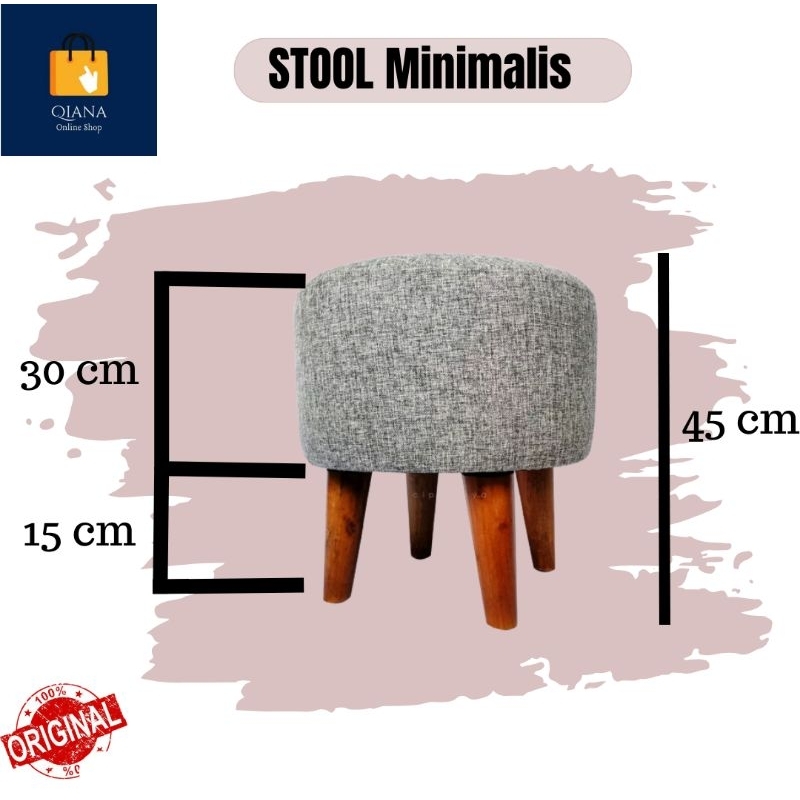 Jual Kursi Bulat Stool Bulat Sofa Puff Sofa Jamur | Shopee Indonesia