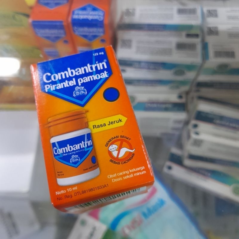Jual Combantrin sirup jeruk 10ml | Shopee Indonesia