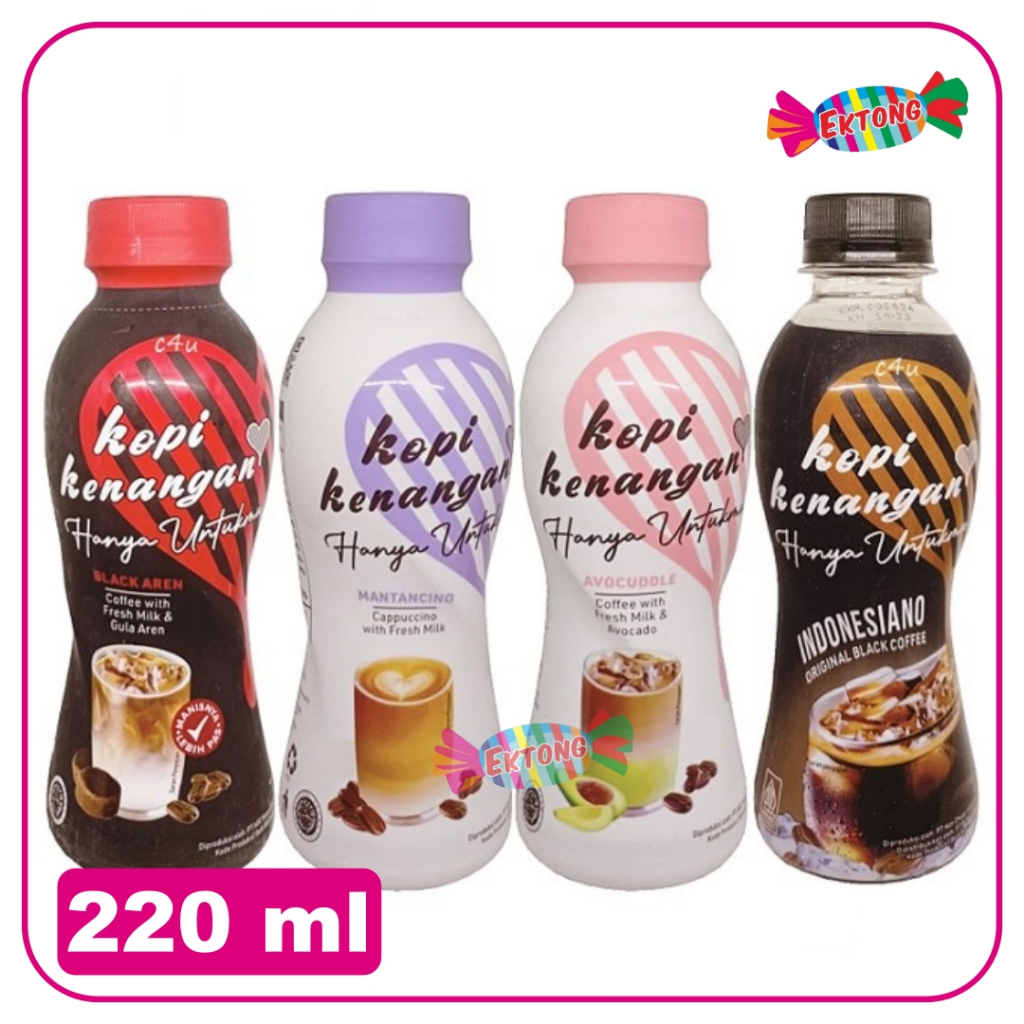 Jual KOPI KENANGAN 220ML | Shopee Indonesia