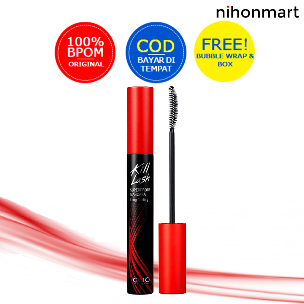 Jual Clio Kill Lash Superproof Mascara (Long Curling) 7g | Shopee Indonesia