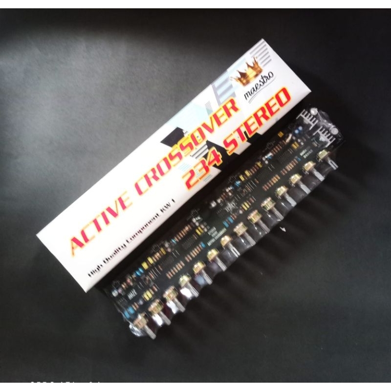 Jual Kit Active Crossover 234 stereo 4 Way Crossover By BME | Shopee ...