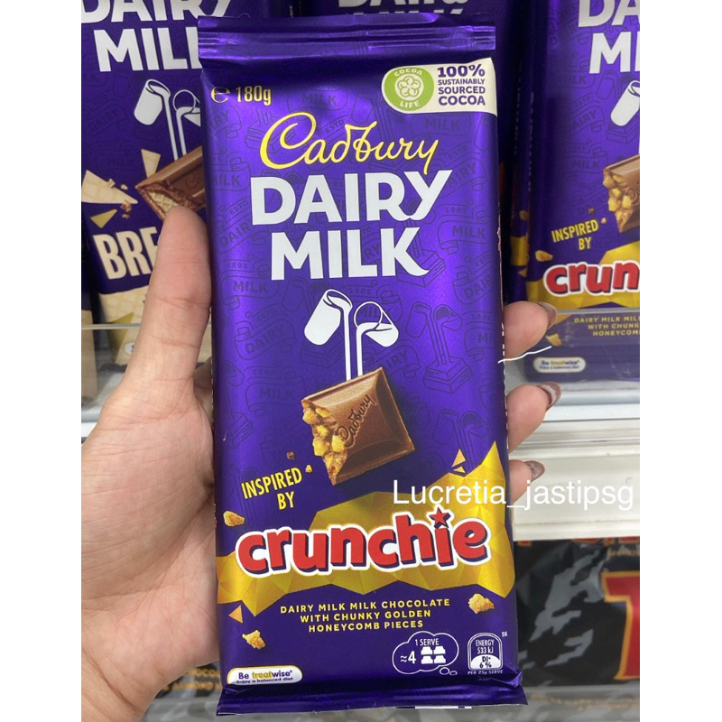 Jual Cadbury Dairy Milk Crunchie Shopee Indonesia