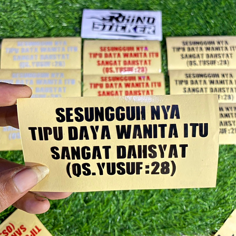 Jual Stiker Tipu Daya Wanita Stiker Cuting Murah Shopee Indonesia