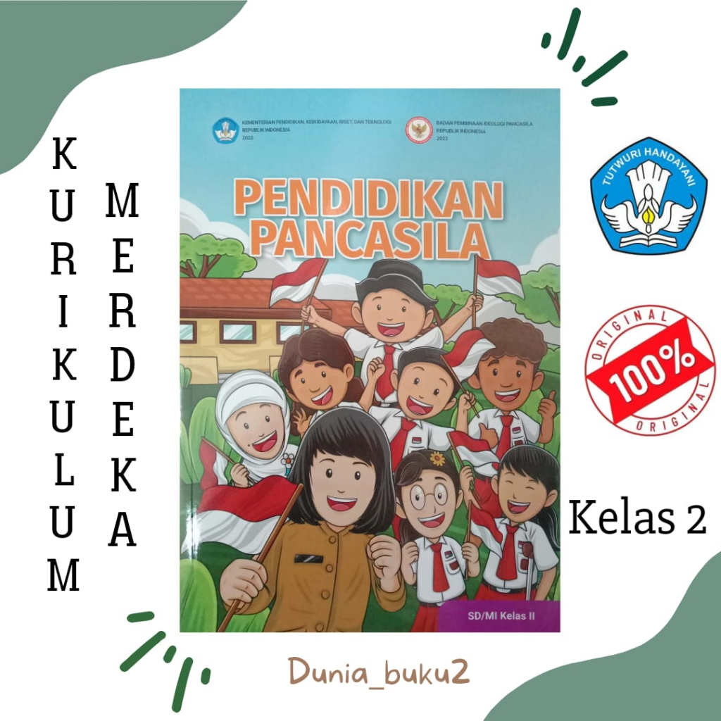 Jual BUKU SISWA PENDIDIKAN PANCASILA KURIKULUM PENGGERAK-MERDEKA KELAS ...