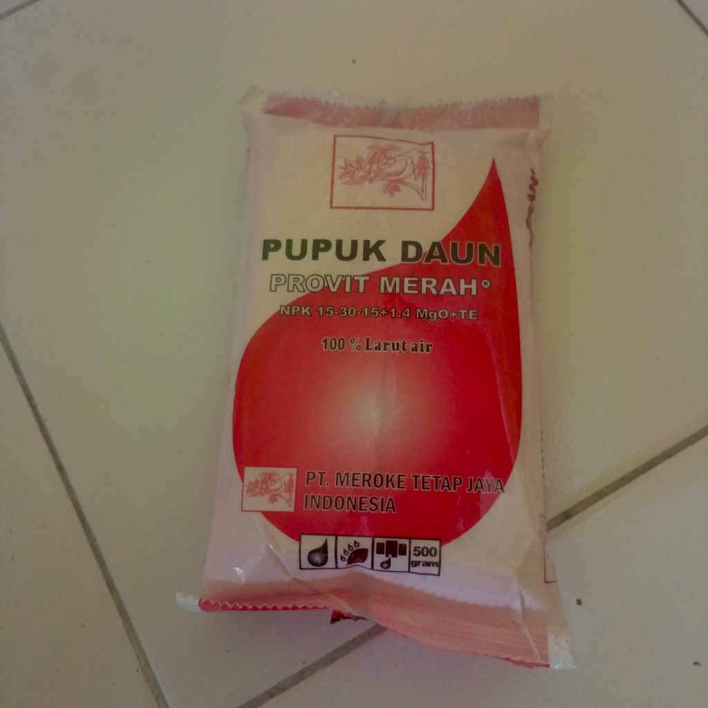 Jual Pupuk Meroke PROVIT MERAH 500gr Kemasan Pabrik | Shopee Indonesia