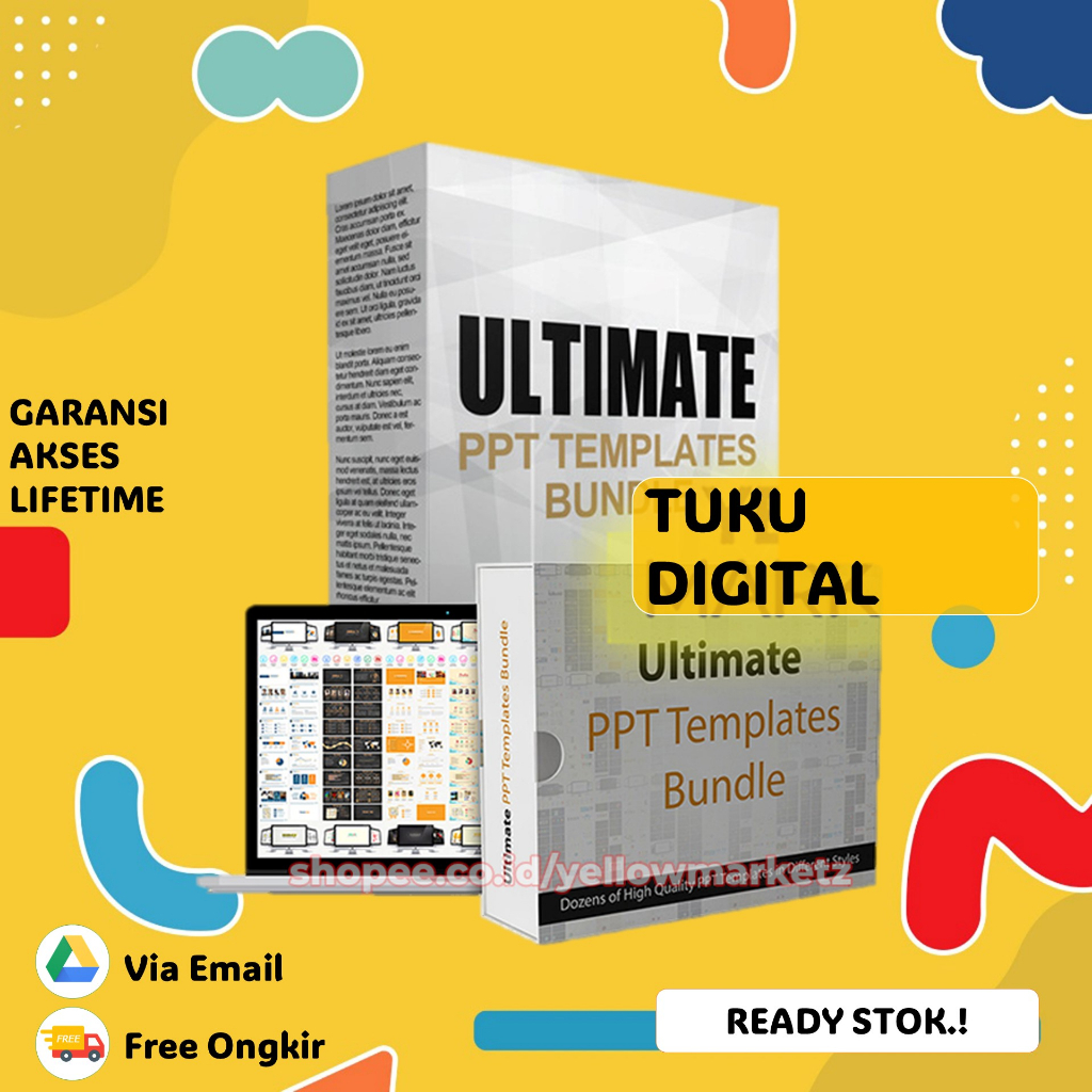 Jual ULTIMATE PPT BUNDLE - Template Presentasi Powerpoint Profesional ...