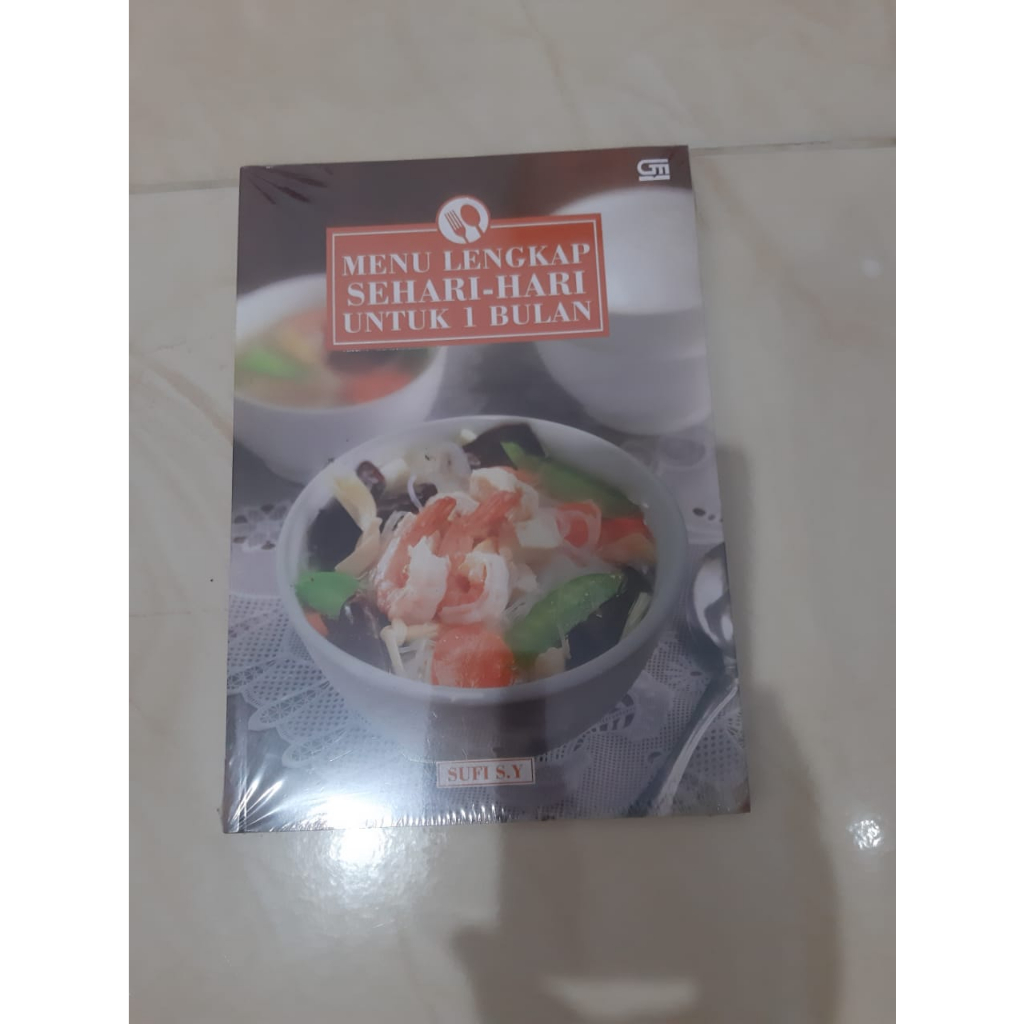 Jual Baru - Buku Resep Menu Lengkap Sehari-hari Untuk 1 Bulan | Shopee ...