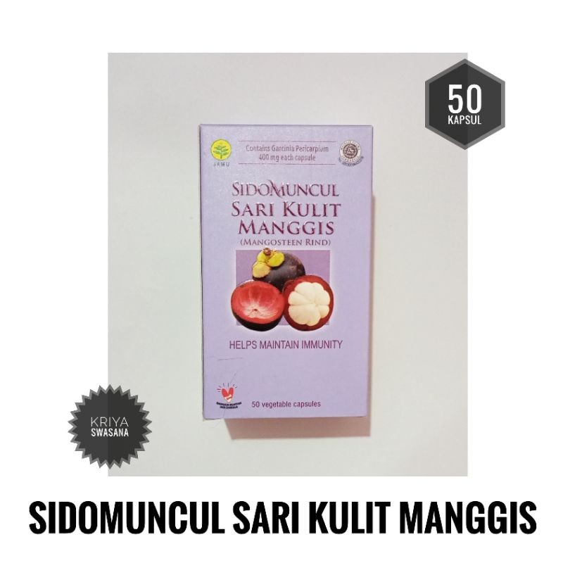 Jual Sidomuncul Sido Muncul Sari Kulit Manggis Botol 50 Kapsul Shopee Indonesia 4249