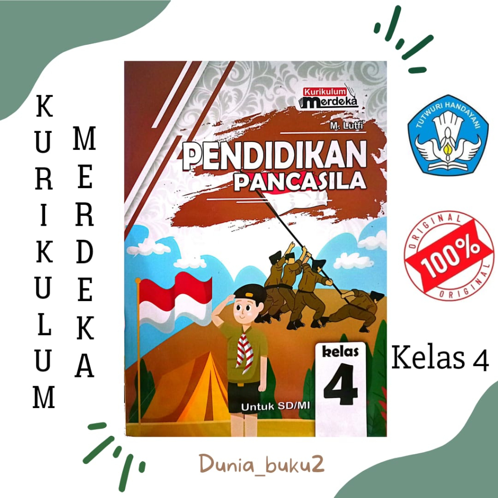 Jual Buku Siswa Pkn Kurikulum Penggerak Merdeka Kelas 4 Sd Mi Penerbit