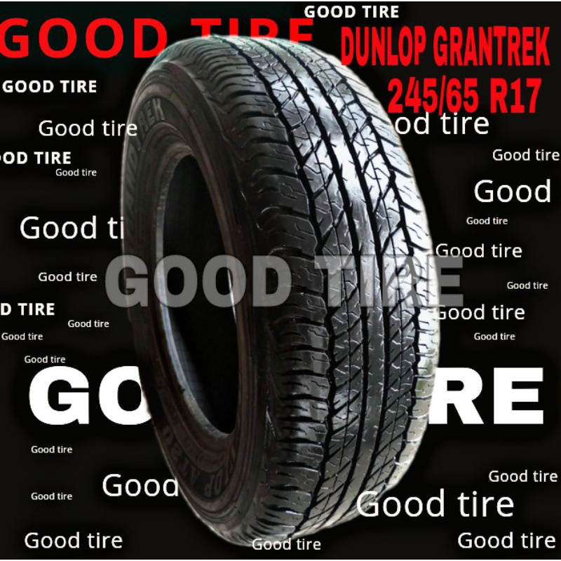 Jual DUNLOP GRANTREK 245-65-17 R17 RING 17 COPOTAN SEKEN SECOND BEKAS ...