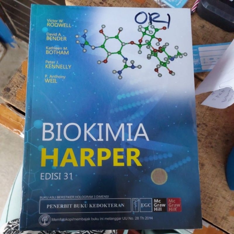 Jual Biokimia Harper Edisi 31 | Shopee Indonesia