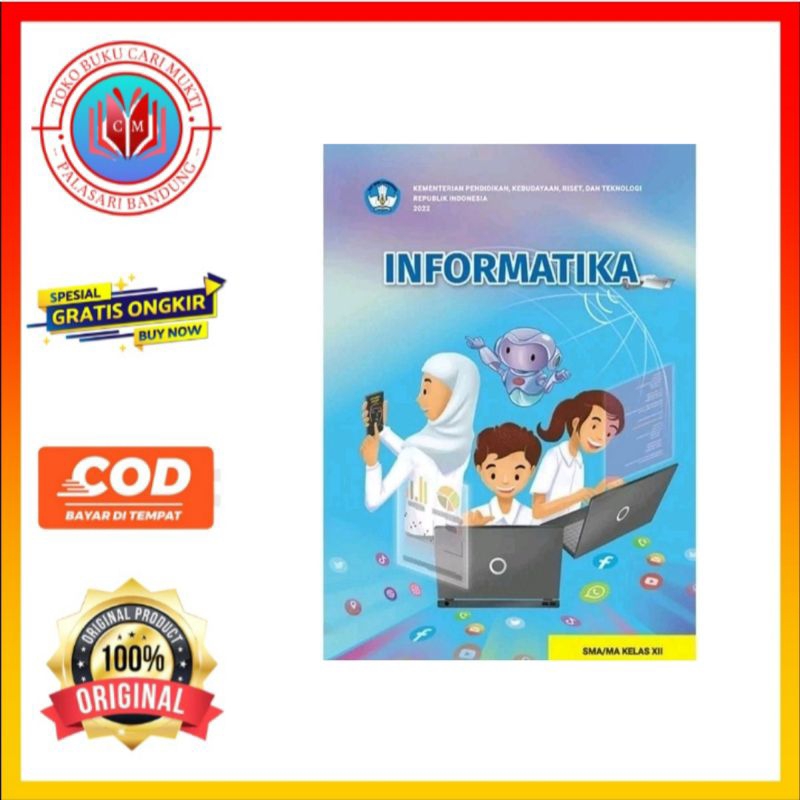 Jual Buku Informatika Untuk SMA/MA Kelas 12 Kurikulum Merdeka | Shopee ...