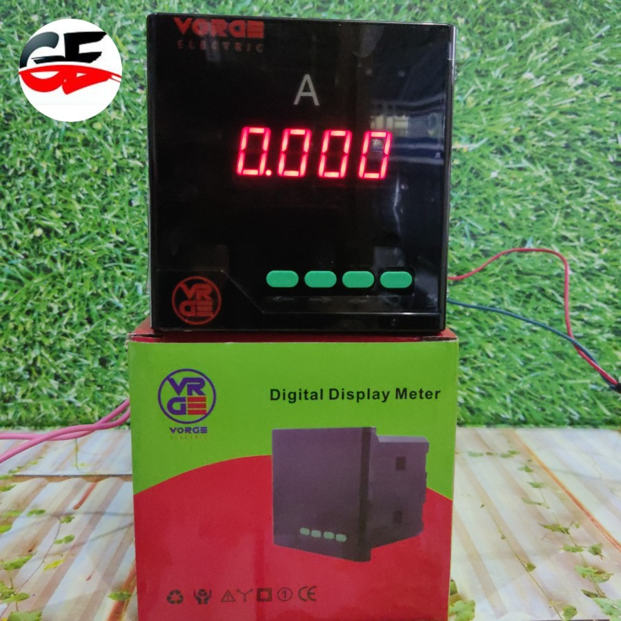 Jual VRAA31 Digital Ampere Meter 1 Phase 1p Single amperemeter