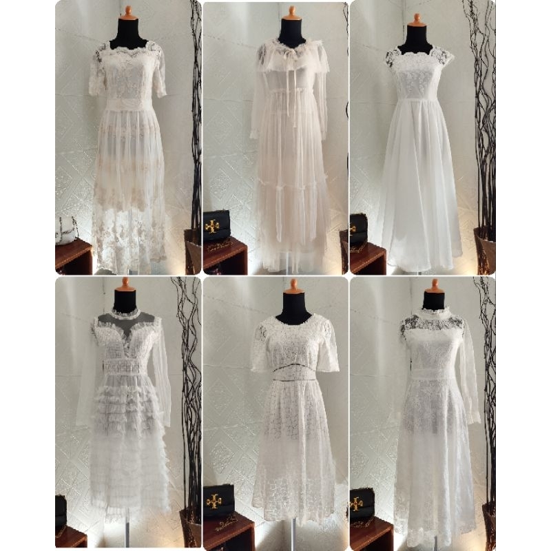 Jual Dress kondangan/Dress pesta/Dress brukat/Dress tile | Shopee Indonesia