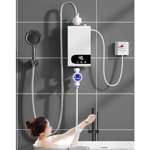 Jual RBX Portable Water Heater Shower Mandi Air Panas 3500 W SUS Kotak