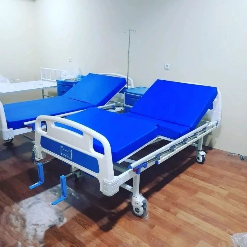 Jual Bed Pasien / Tempat Tidur Pasien / Ranjang Pasien 1 Crank 2 Crank 3  Crank | Shopee Indonesia