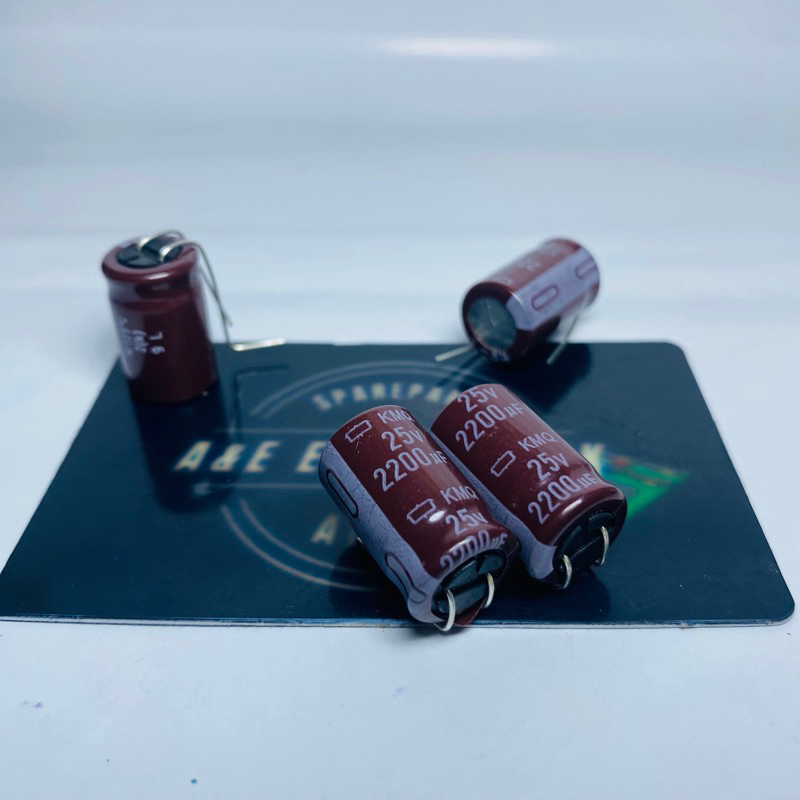 CONDENSATEUR CHIMIQUE RADIAL 22µF / 25V (Lot De 50