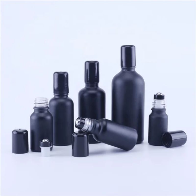Jual Botol Roll On Kaca Hitam Volume 30ml, 50ml, 100ml | Shopee Indonesia
