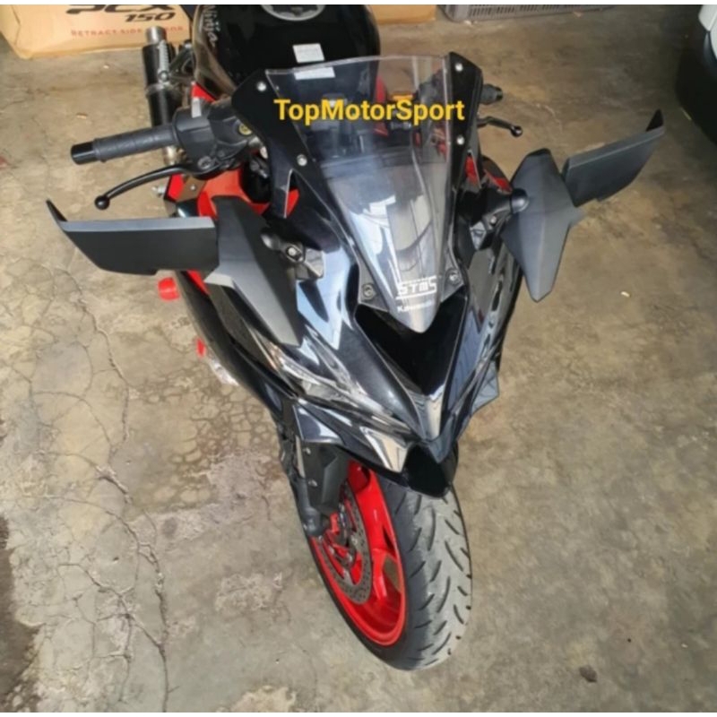 Jual Winglet Spion Model H Xmax Zx R Ninja Fi Cbr R Er F Raptor Shopee Indonesia