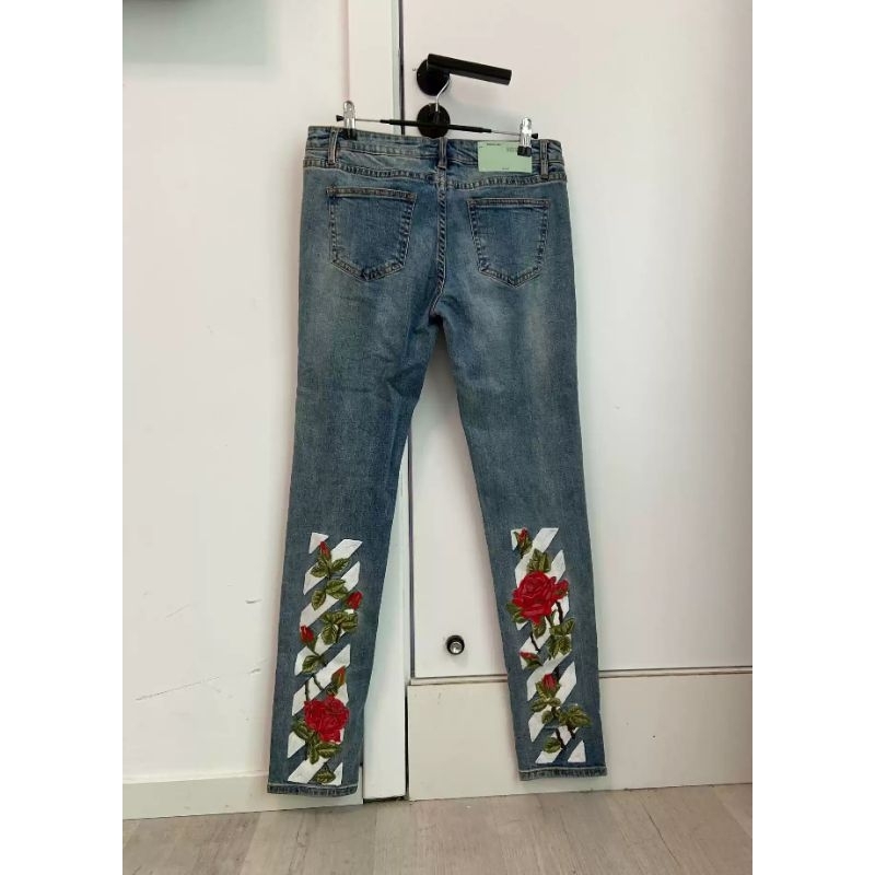 Off white shop rose jeans