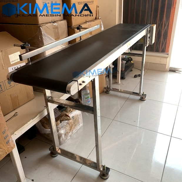 Jual Mesin Conveyor Belt Ban Berjalan Adjustable Speed Stainless Steel