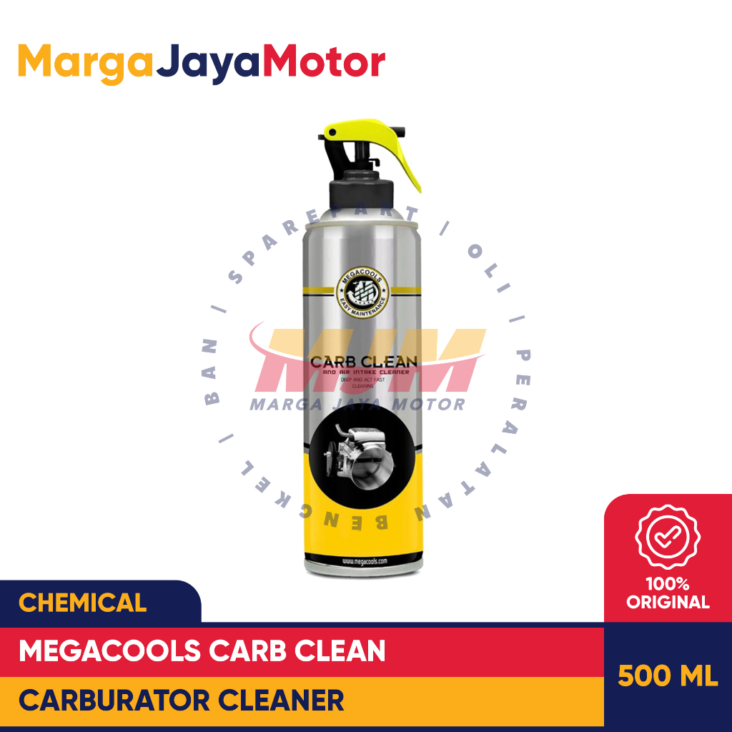 Jual Megacools Carburator Cleaner 500ml Pembersih Carburator | Shopee ...