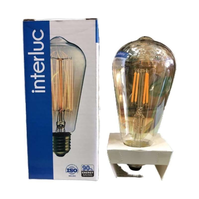 Jual Lampu Filamen LED 4 Watt /Lampu Cafe interluc Cahaya Kuning ...