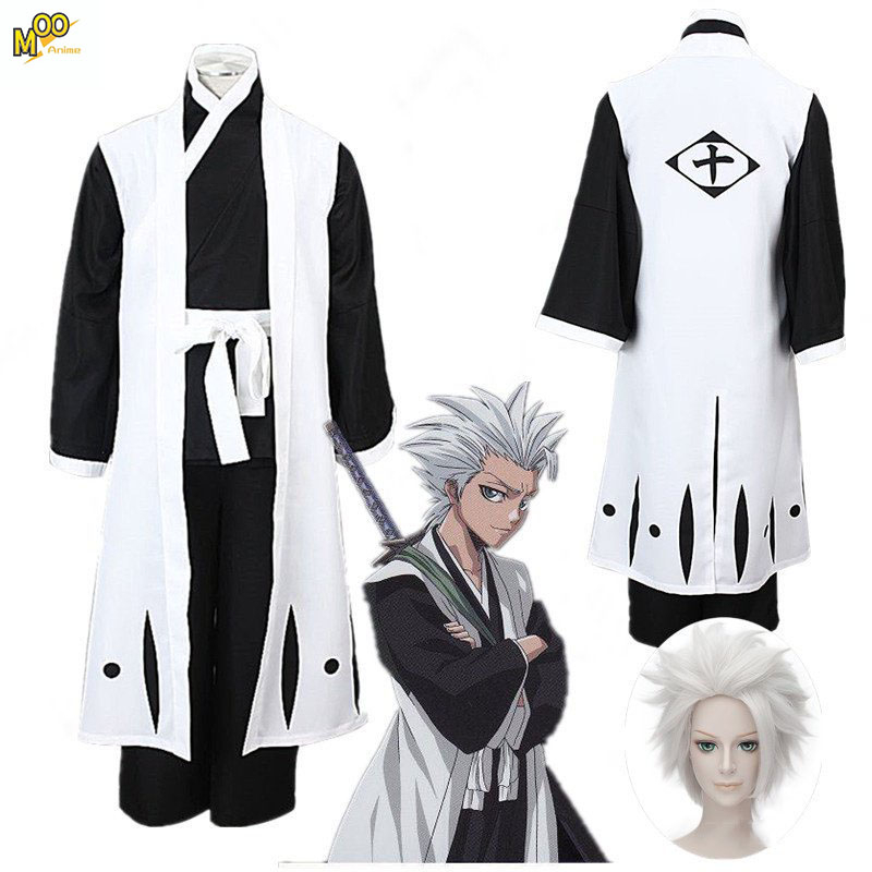 Jual Anime Bleach Cosplay Costume Hitsugaya Toushirou Cosplay Costumes ...