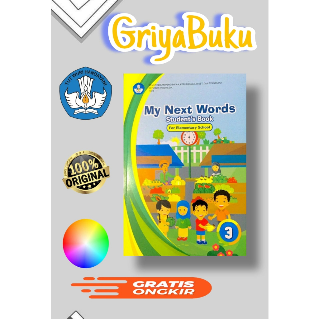 Jual BUKU PAKET SISWA SD/MI BAHASA INGGRIS KELAS 3 KURIKULUM MERDEKA ...