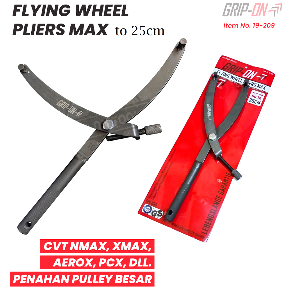 Jual Grip On Grip On Flying Wheel Pliers Next Gen Max Tahanan Pulley Besar Cvt Matic Nmax Xmax