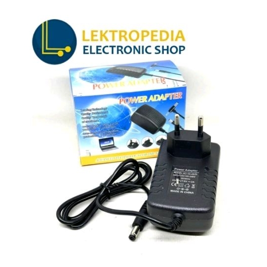 Jual Adaptor 6V 2A Power Supply Switching 6 V Volt 2 A Ampere 6volt ...