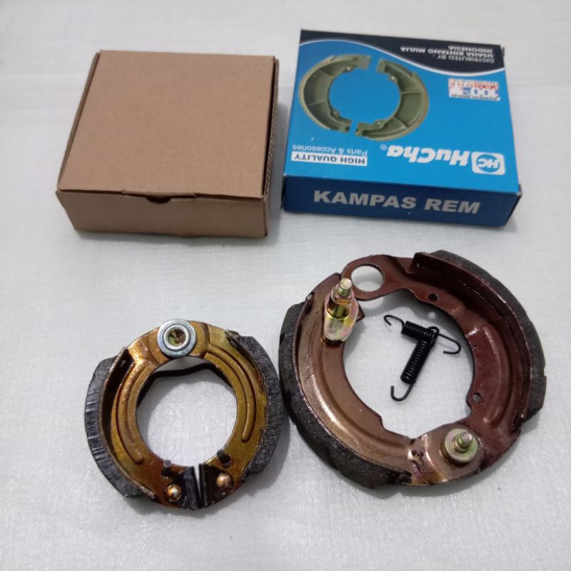 Jual KAMPAS REM SET DEPAN BELAKANG SEPEDA LISTRIK GODA 125-140-145 UOU ...