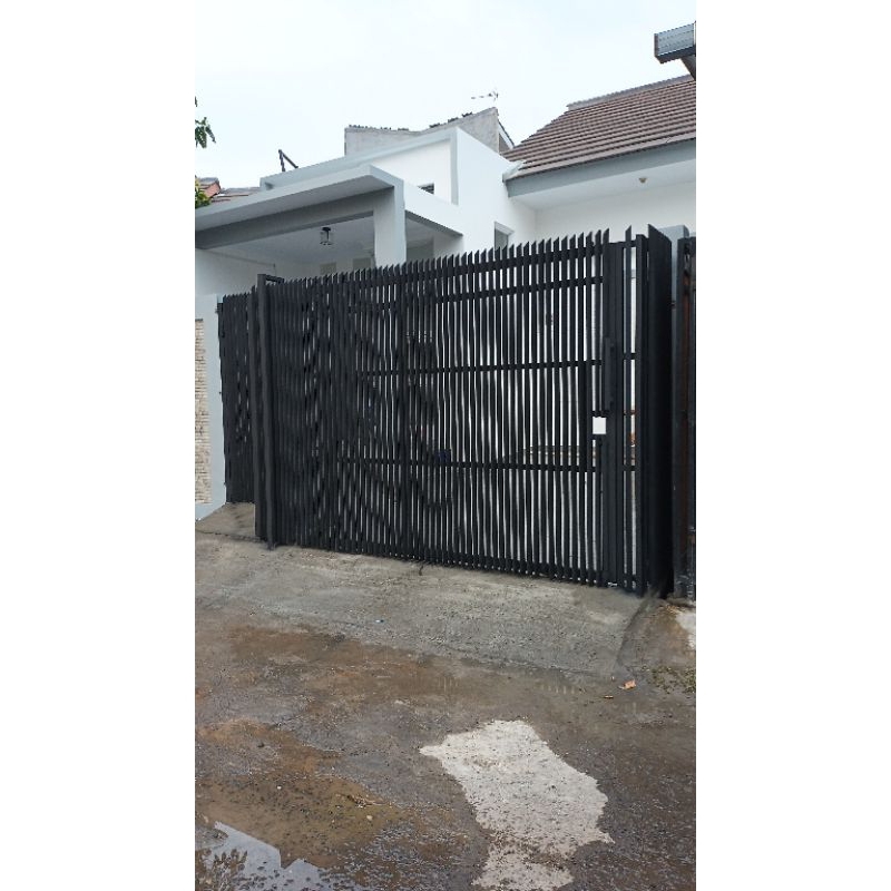 Jual pintu pagar besi minimalis | Shopee Indonesia