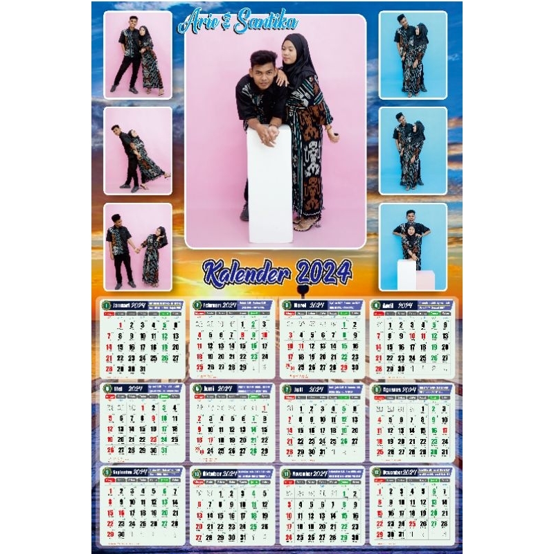 Jual Cetak Kalender Dinding Custom Foto Sendiri | Shopee Indonesia