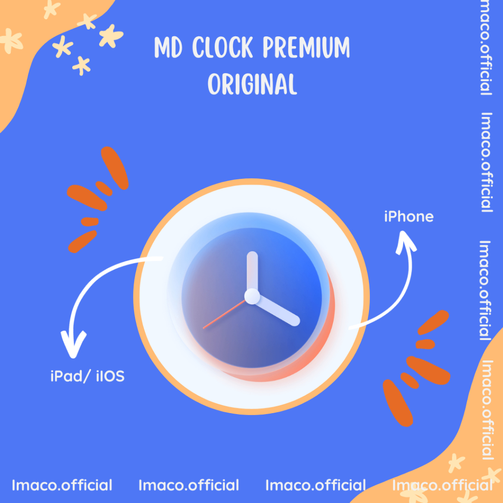 Jual MD Clock Iphone/Ipad/IOS PREMIUM Shopee Indonesia
