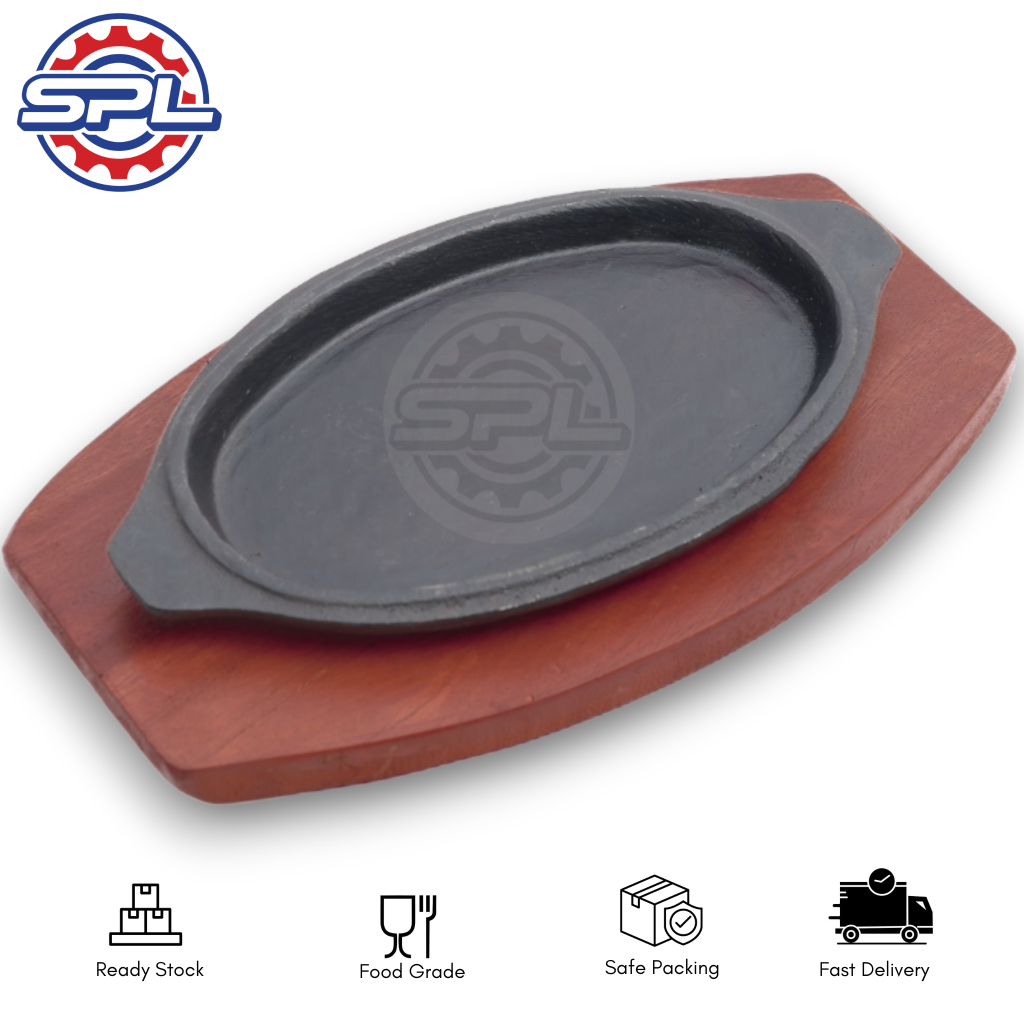 Jual Hot Plate Steak Oval Polos Telinga Piring Steak X Cm Shopee Indonesia