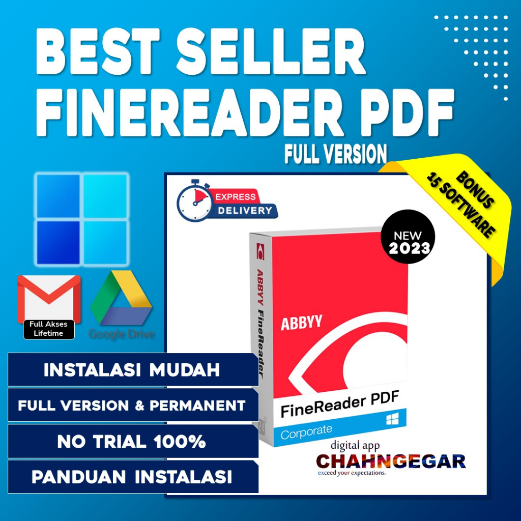 Jual ABBYY FineReader PDF 2023 Corporate Full Version Software Editor ...