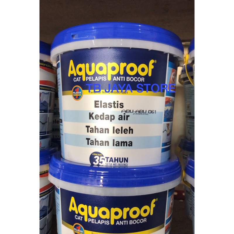 Jual Cat Pelapis Anti Bocor Aquaproof Cat Waterproofing Kg Shopee Indonesia