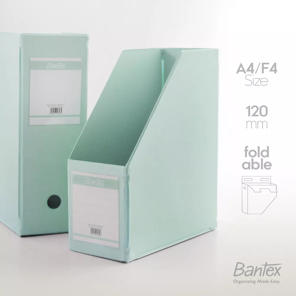 Jual Bantex Box File / Magazine File A4 F4 Folio Extra Jumbo 120 mm ...