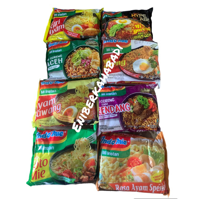 3008: Indomie Real Meat Mi Instan Goreng Rendang - Indonesia