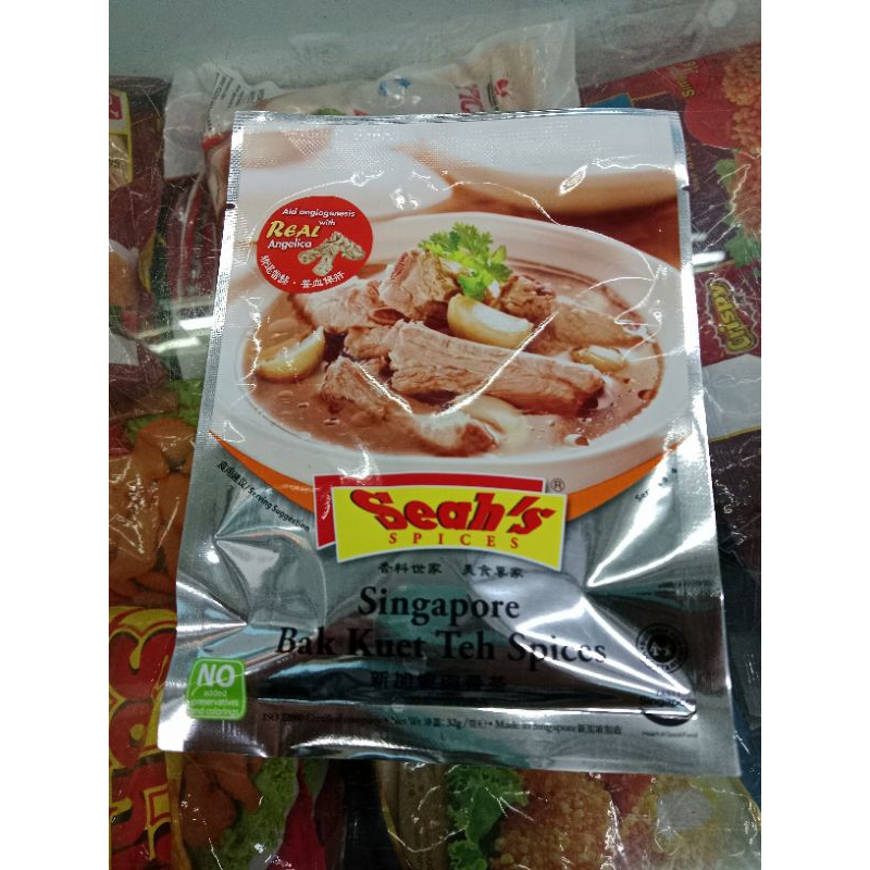 Jual Singapore Bak Kuet Teh Spices 32gr Seahs Spices Shopee Indonesia