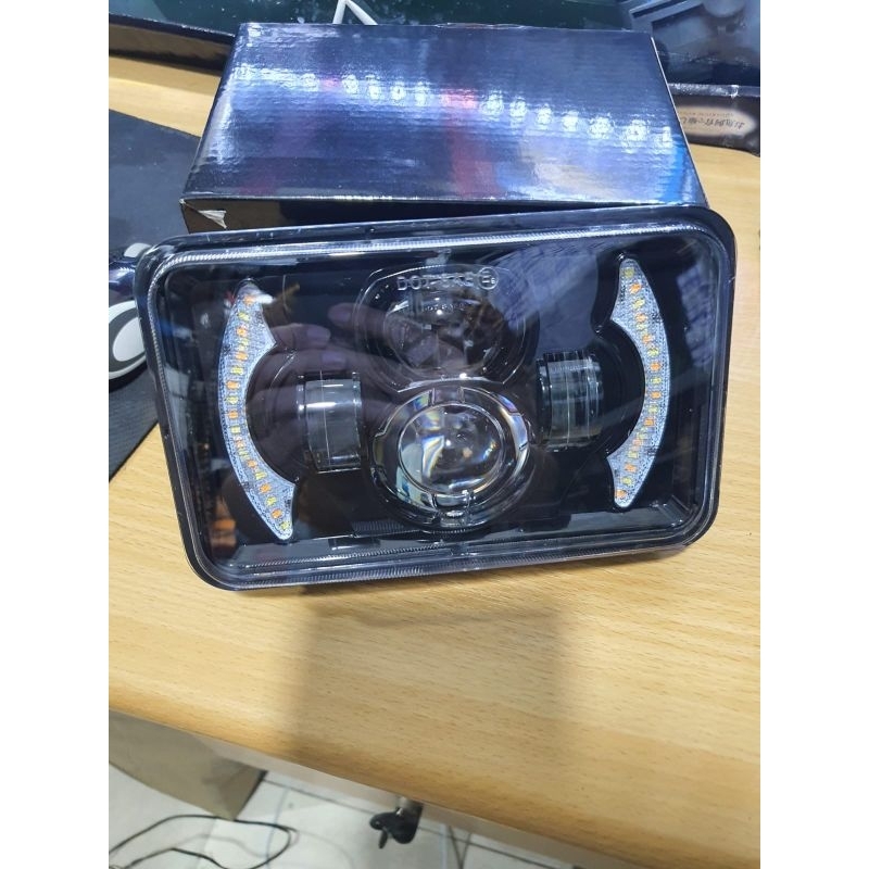 Jual Lampu LED daymaker kotak 4x6 inch RX king GL pro max Honda win ada