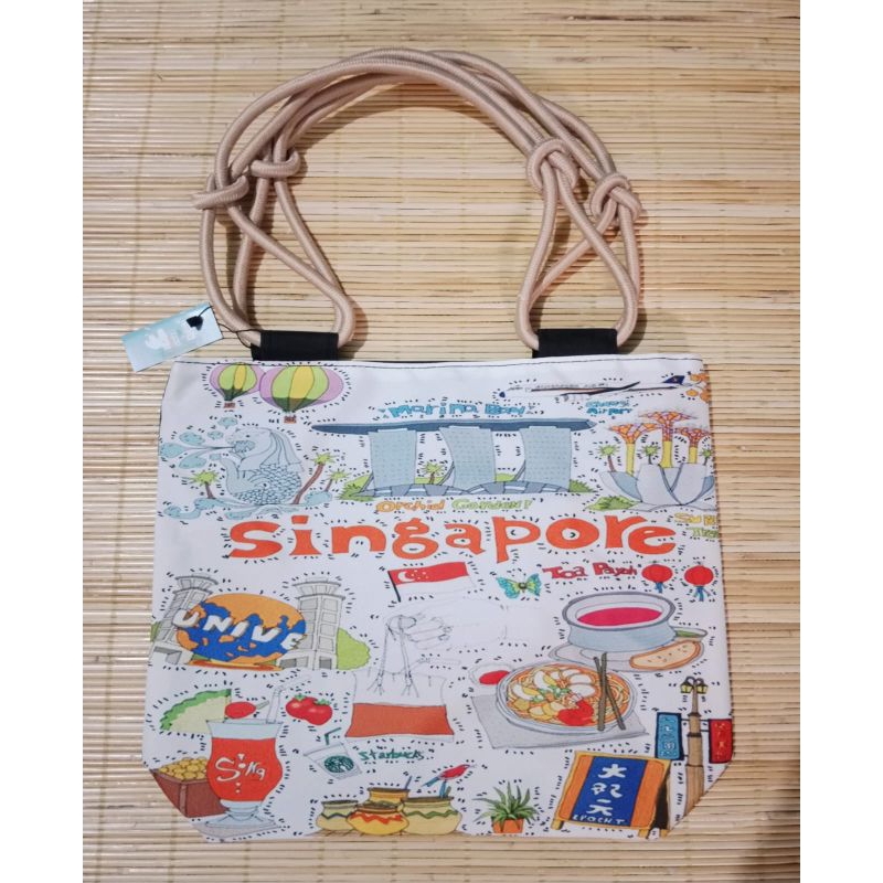 Jual Totebag Singapore Tote Bag Singapore Totebag Singapura Tas