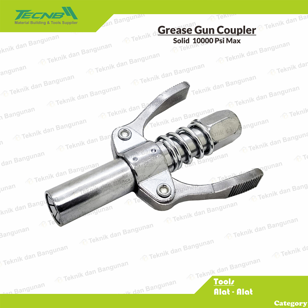 Jual Alat Aplikasi Minyak Gemuk Grease Gun Coupler Double Handle Solid ...