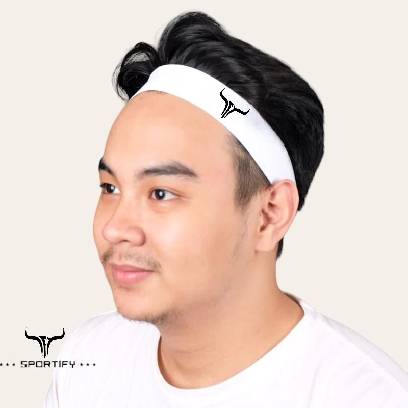 Jual Bandana Ikat kepala Pria Headband Olahraga Sport Basic Sportify