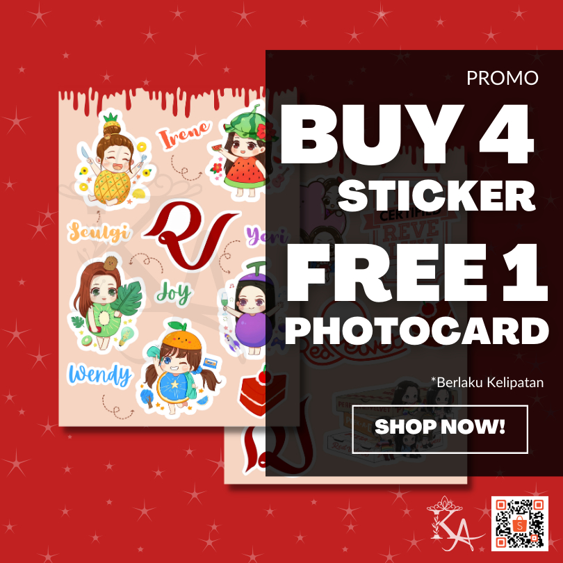 Jual Red Velvet Cute Sticker Red Velvet Chibi K-Pop | Shopee Indonesia